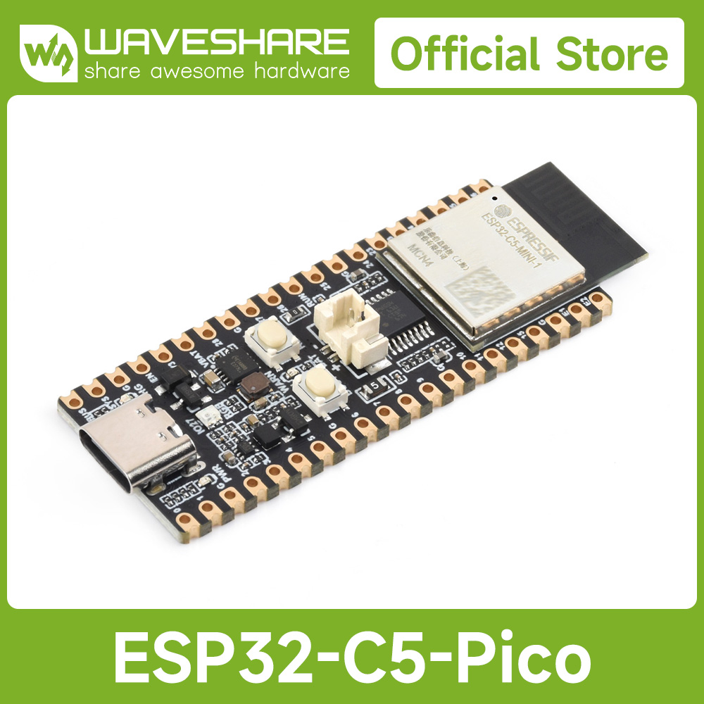 Esp32 Uart Module - Waveshare ESP32-C5 dual-band Wi-Fi 6 development
