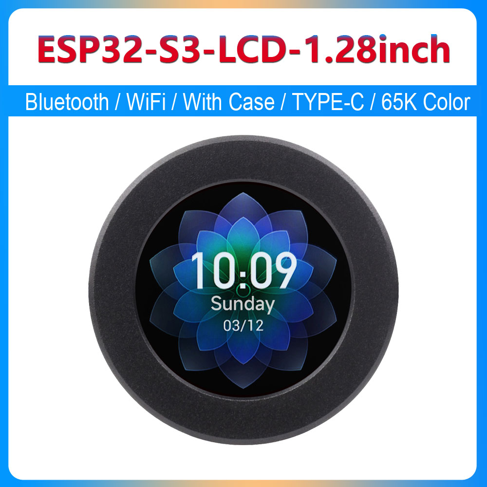 Esp32 S3 - Waveshare ESP32-S3 1.28inch Round LCD Development