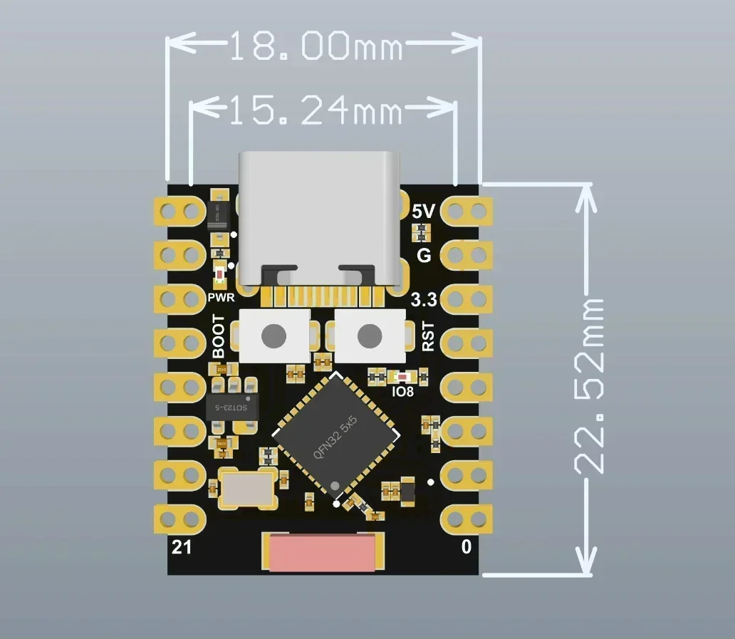 ESP32 Super Mini Development B - огляд і ціна Esp32 C3