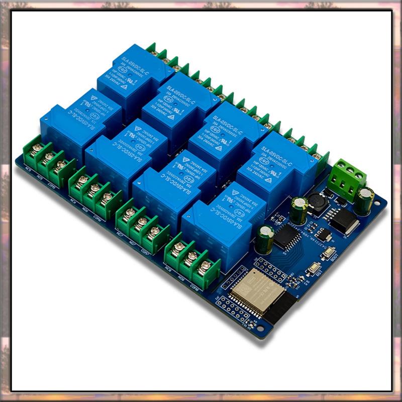 BAAZ HOT 8 Channel Relay Modul - огляд і ціна Esp32 Wifi Bluetooth Module