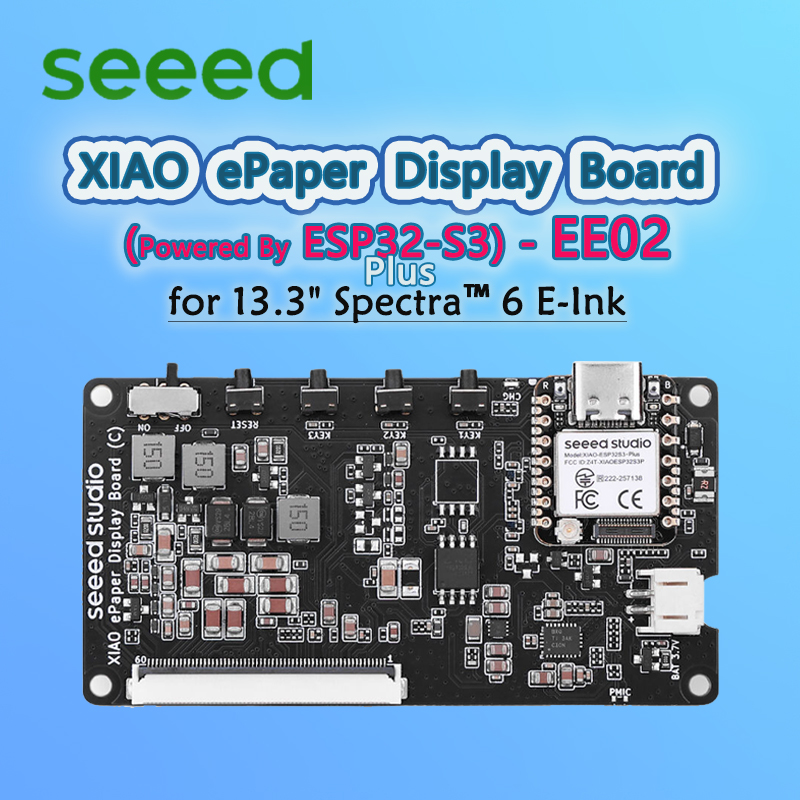 Seeed XIAO E-Paper Display Boa - огляд і ціна Esp32 S3