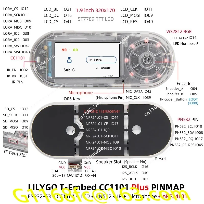 CC1101 ESP32-S3 Development Bo - огляд і ціна Esp32 S3