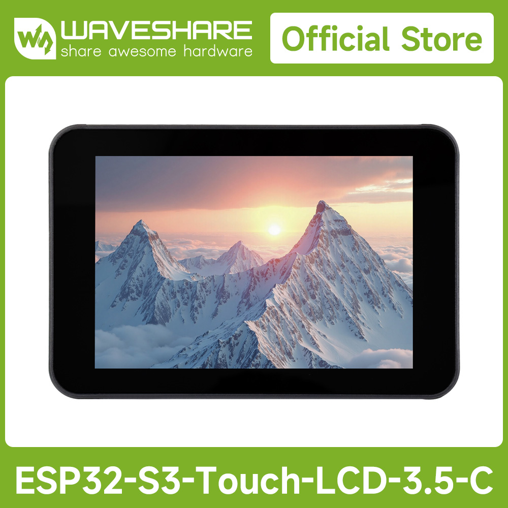 Waveshare ESP32-S3 3.5inch Cap - огляд і ціна Esp32 S3