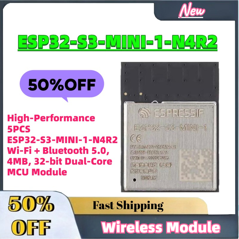 High-Performance 5PCS ESP32-S3 - огляд і ціна Esp32 Wifi Bluetooth Module