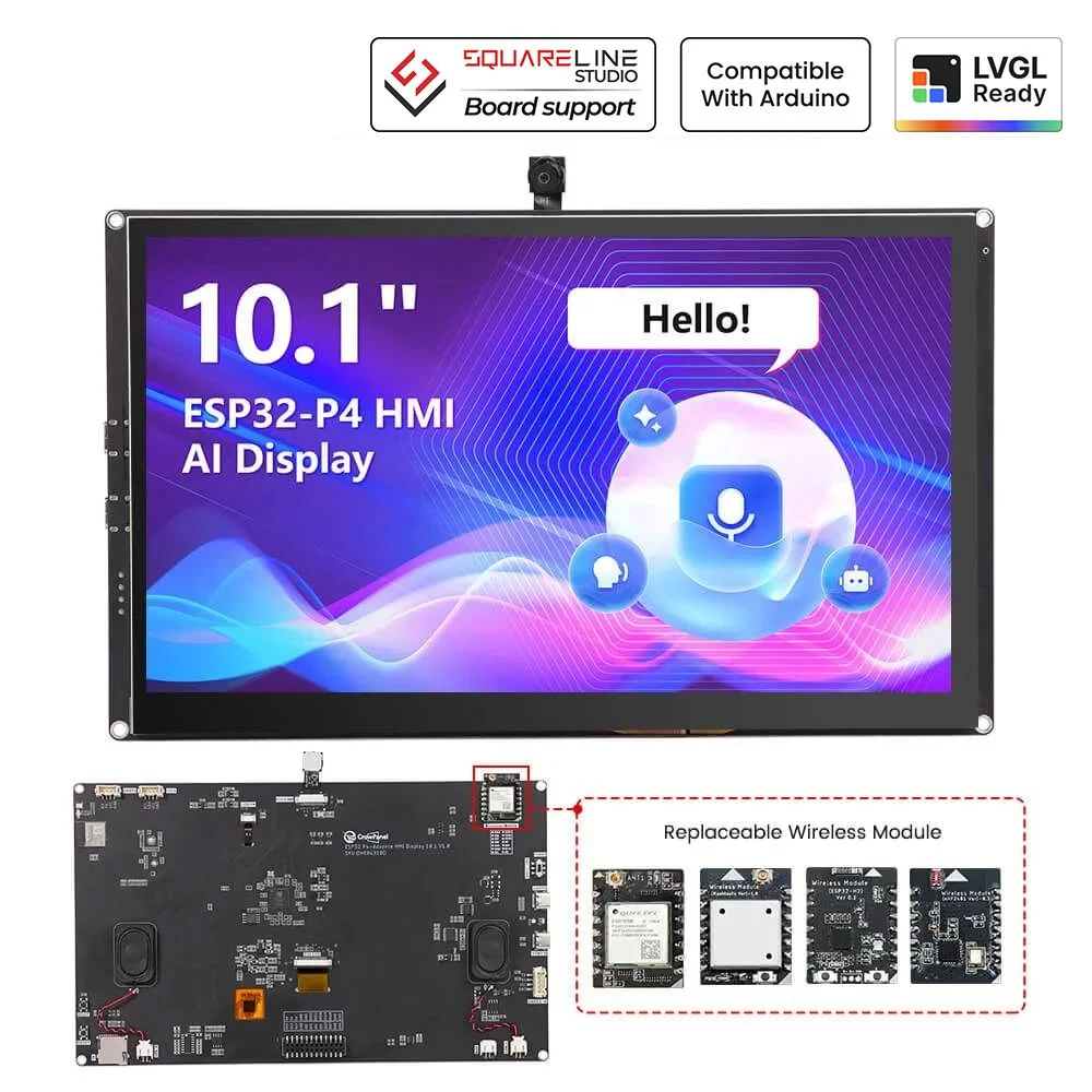 Elecrow CrowPanel Advanced 10. - огляд і ціна Esp32 P4