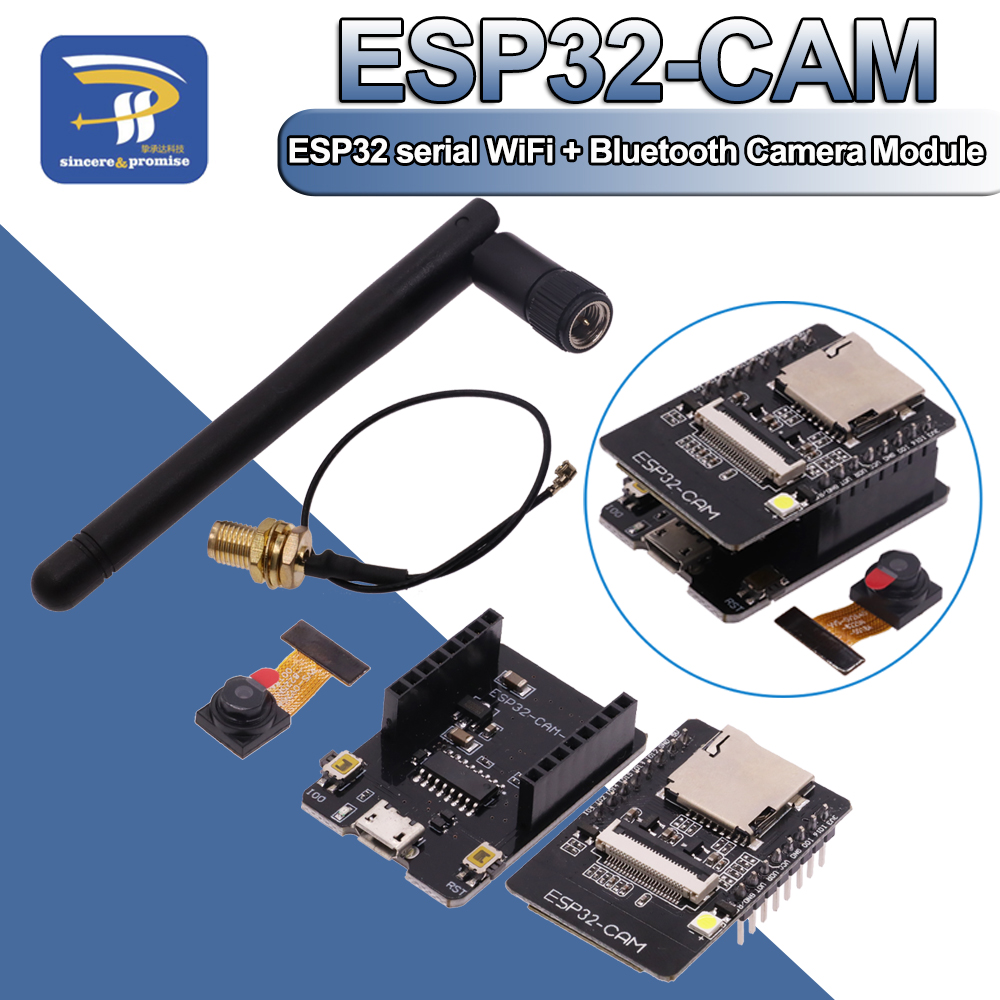 ESP32-CAM WiFi Module 2.4G Ant - огляд і ціна Esp32 Devkit