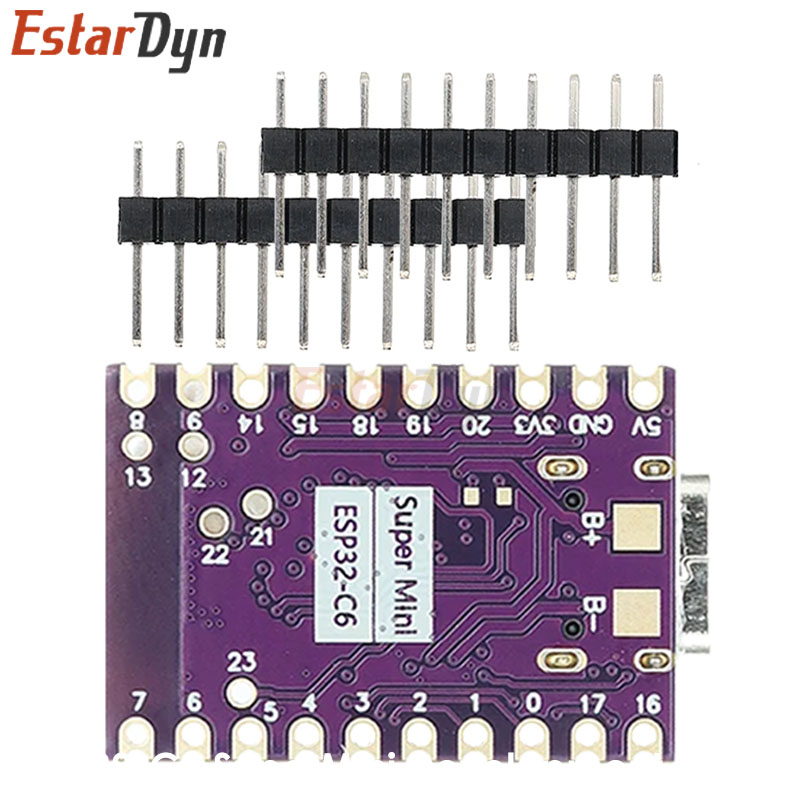 Estardyn  ESP32-C6 SuperMini D - огляд і ціна Esp32 Devkit