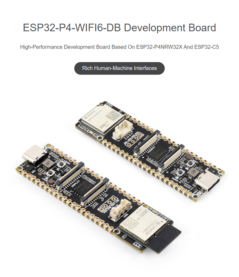 ESP32-P4-WIFI6-DB Development  - огляд і ціна Esp32 P4