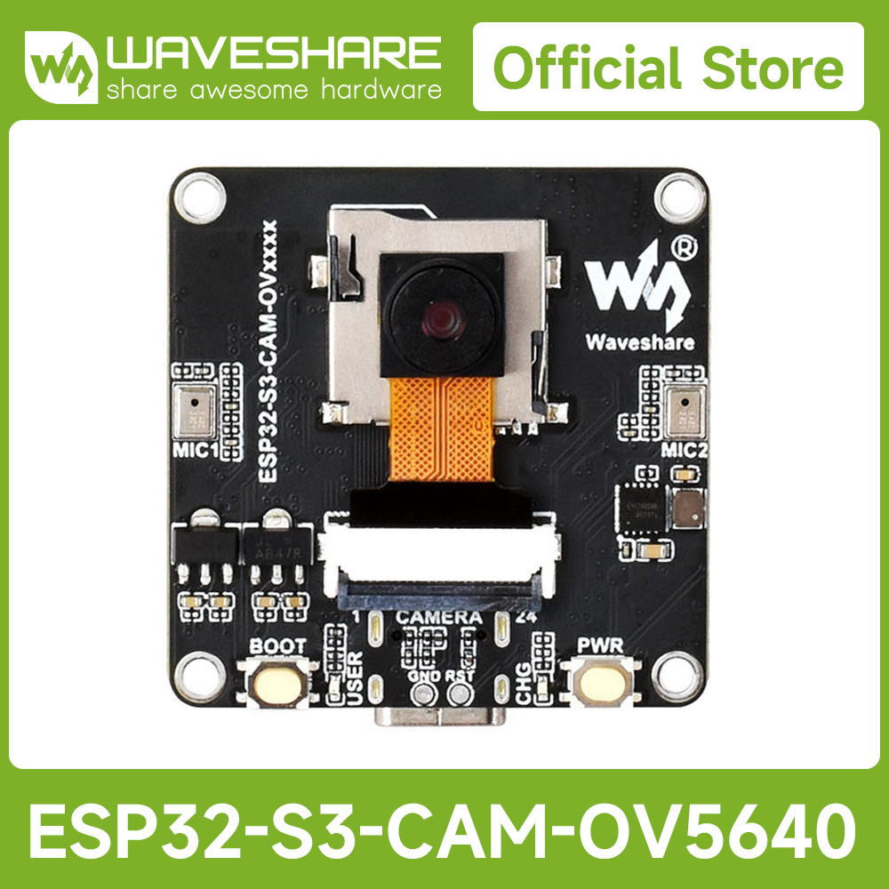 Waveshare ESP32-S3 AIoT Camera - огляд і ціна Esp32 Development Board