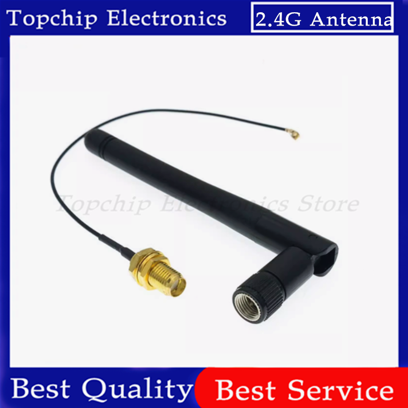 2.4GHz 3dBi WiFi 2.4g Antenna  - огляд і ціна Esp32 Devkit