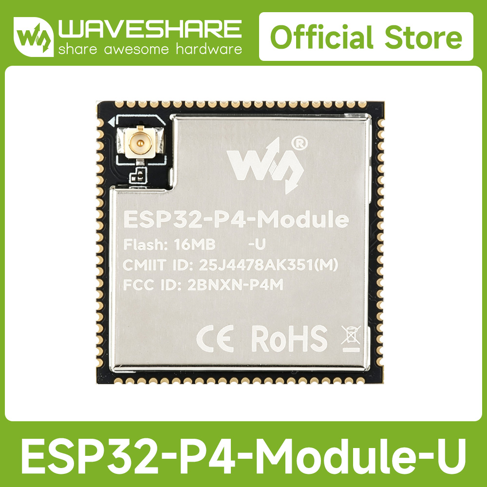 Waveshare ESP32-P4-Module Core - огляд і ціна Esp32 Wifi Bluetooth Module